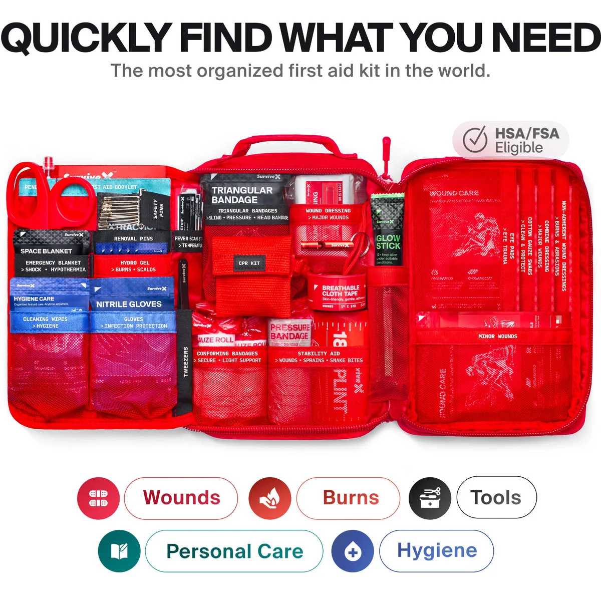 Survive X Large First Aid Kit